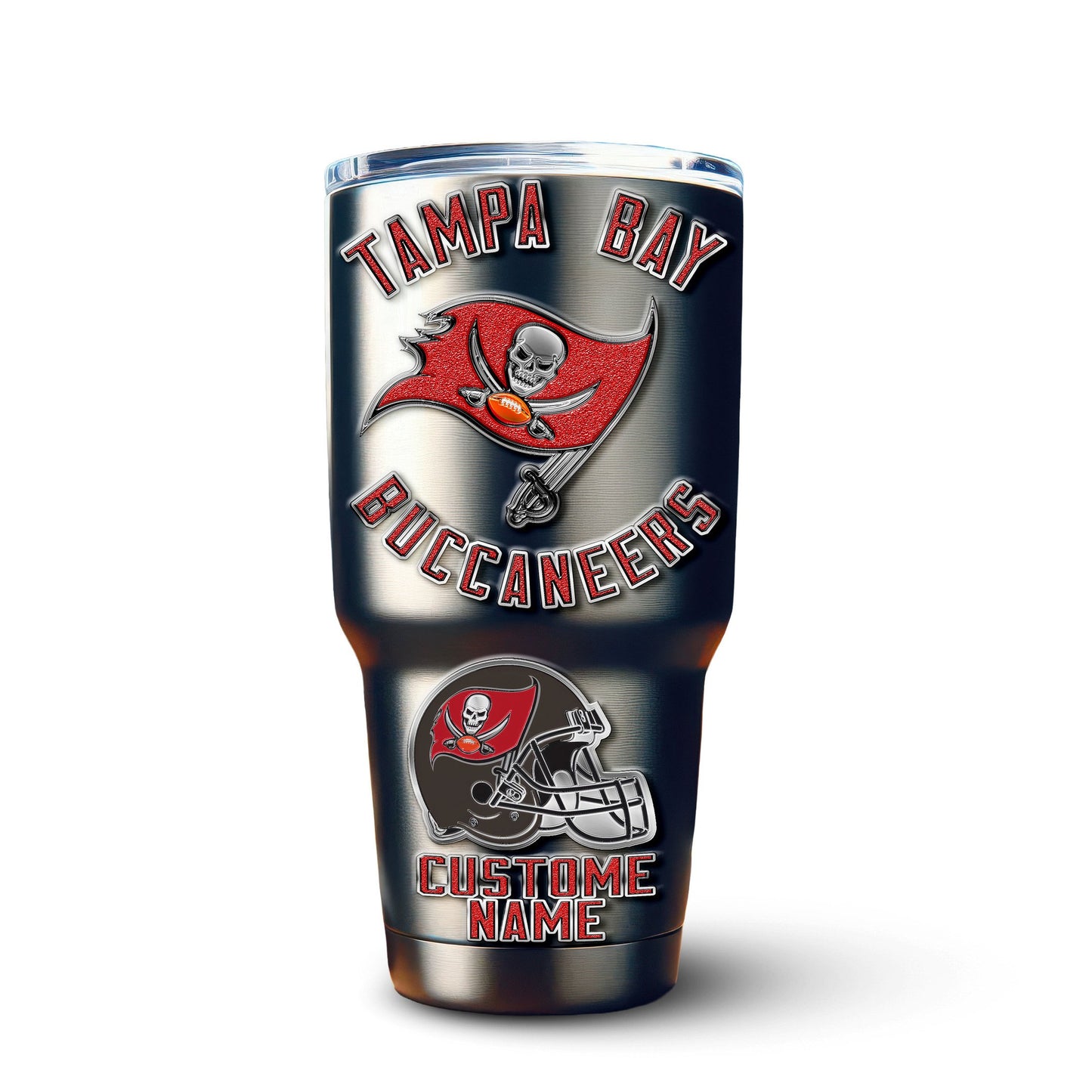 Tampa Bay Buccaneers Premium Tumbler 30oz TD Gifts For Fans AZBTTB30OZ000046