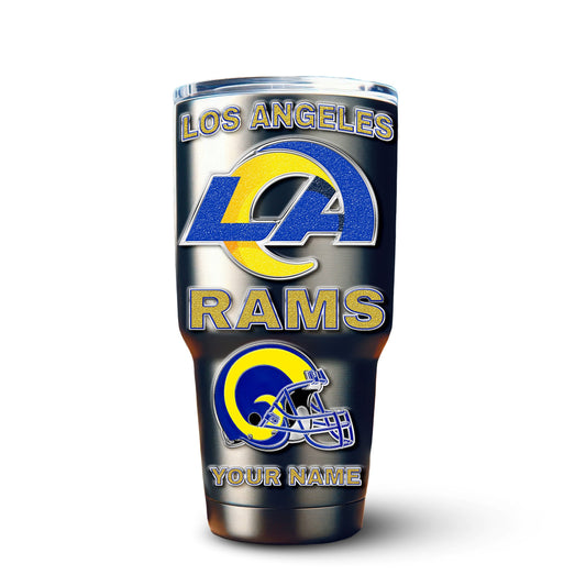 Los Angeles Rams Premium Tumbler 30oz TD Gifts For Fans AZBTTB30OZ000050
