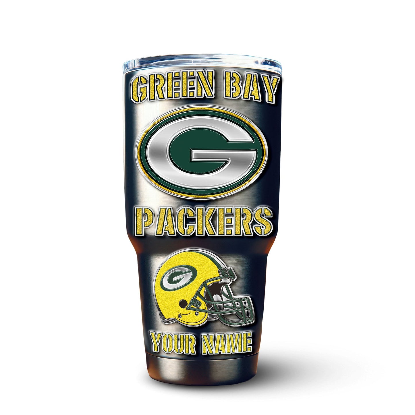 Green Bay Packers Premium Tumbler 30oz TD Gifts For Fans AZBTTB30OZ000054