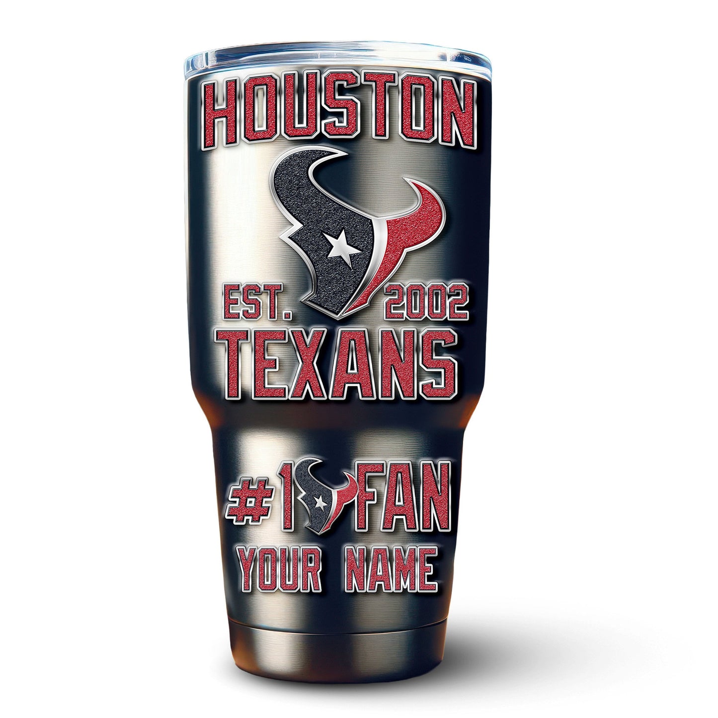 Houston Texans Premium Tumbler 30oz TD Gifts For Fans AZBTTB30OZ000055