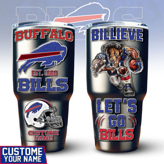 Buffalo Bills Premium Tumbler 30oz TD Gifts For Fans AZBTTB30OZ000059