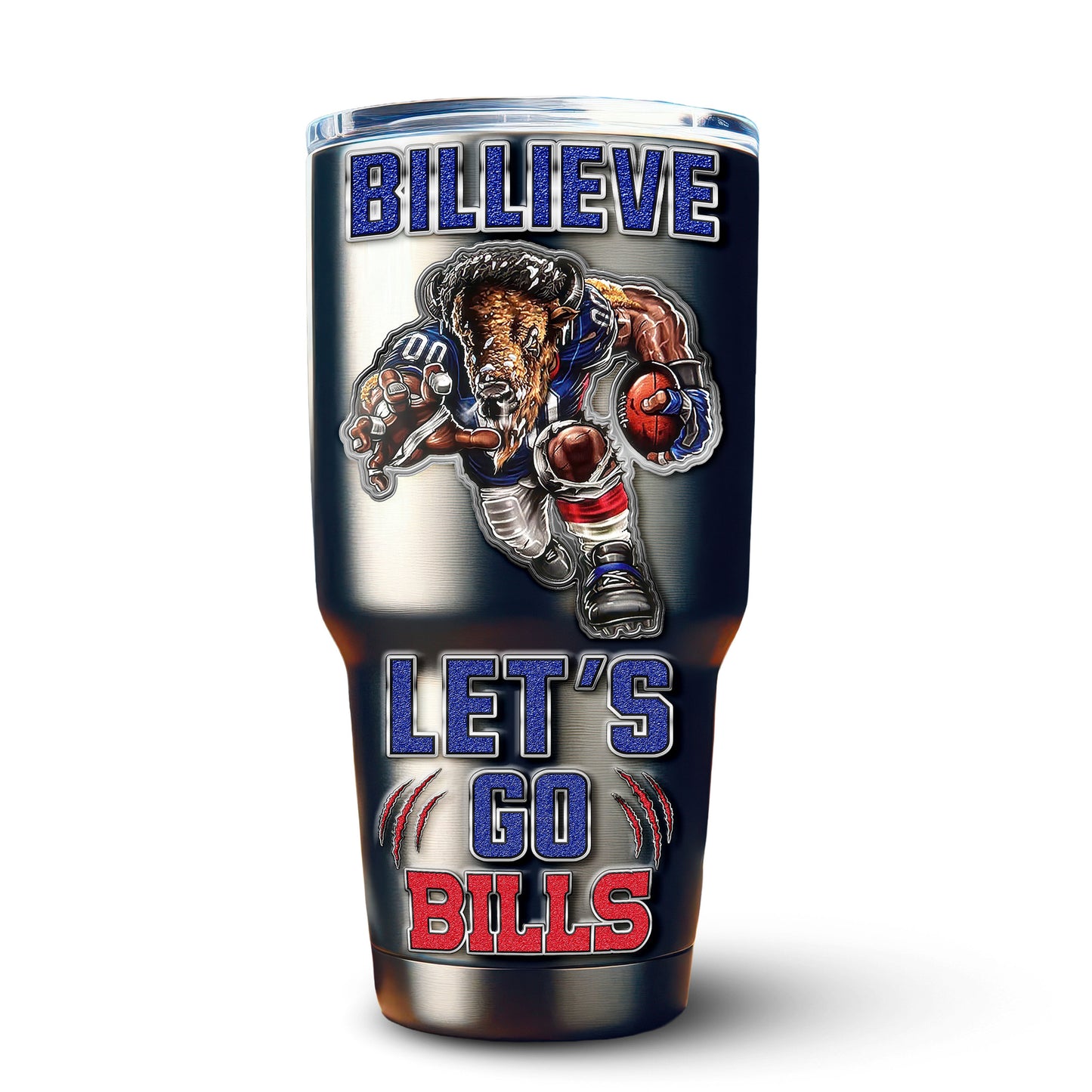 Buffalo Bills Premium Tumbler 30oz TD Gifts For Fans AZBTTB30OZ000059
