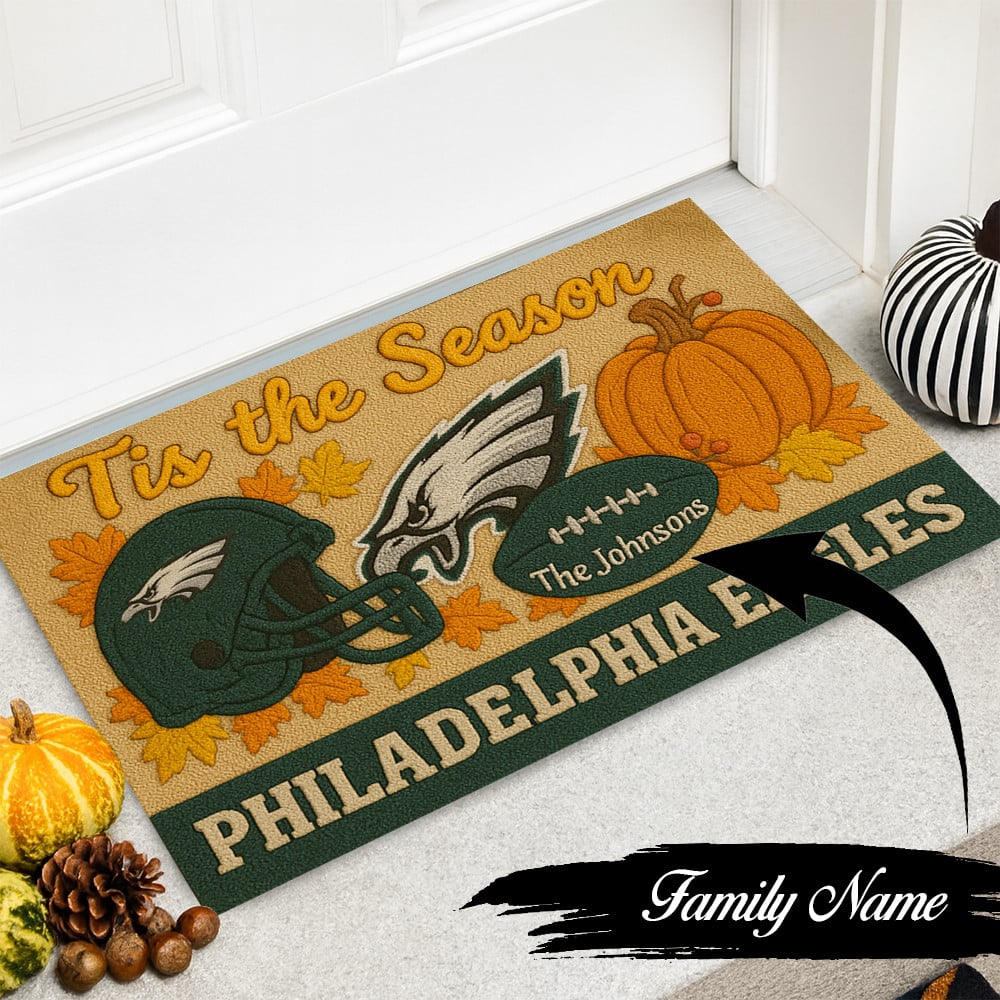 Philadelphia Eagles Premium Halloween Doormat NA84