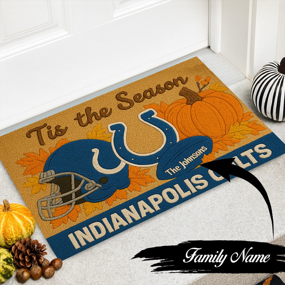 Indianapolis Colts Premium Halloween Doormat NA80