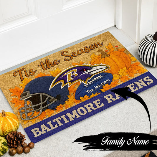 Baltimore Ravens Premium Halloween Doormat NA78