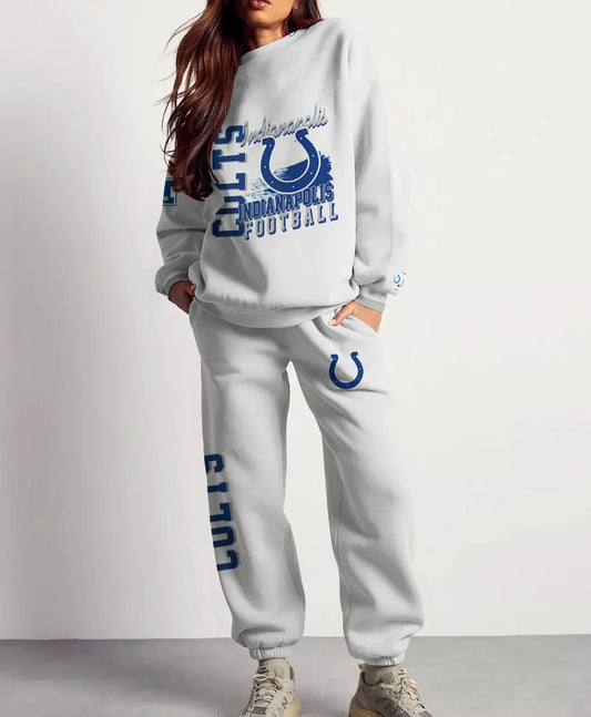 Indianapolis Colts Combo 3D Sweatsuit and Sweatpants Unisex CBSP175
