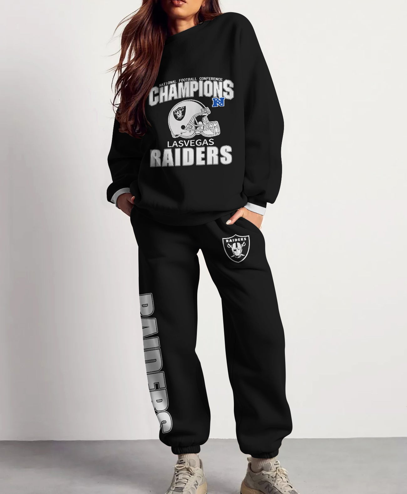 Las Vegas Raiders Combo 3D Sweatsuit and Sweatpants Unisex CBSP125