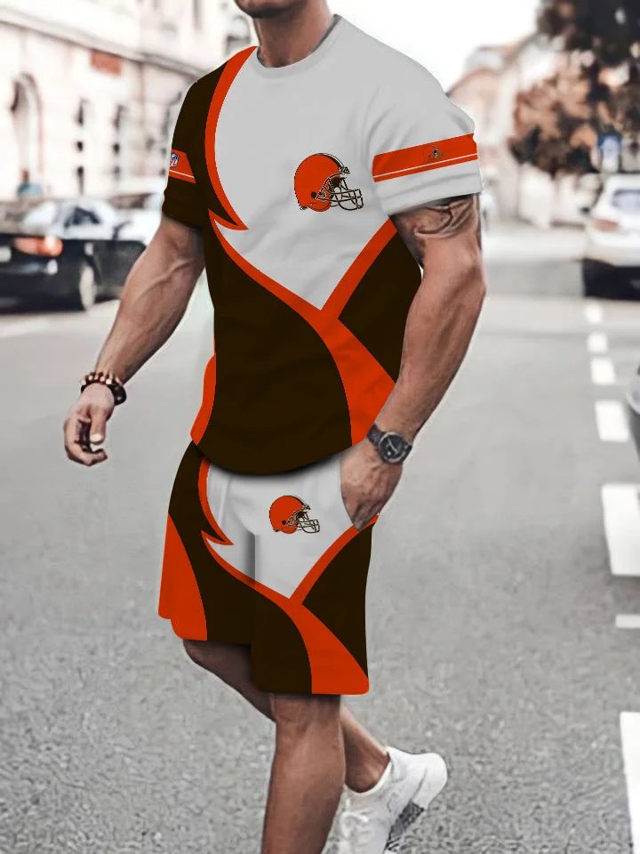 Cleveland Browns T-shirt and Shorts AZTS501