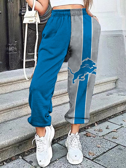 Detroit Lions 3D Printed Pocket Sweatpants AZBTBSP000064