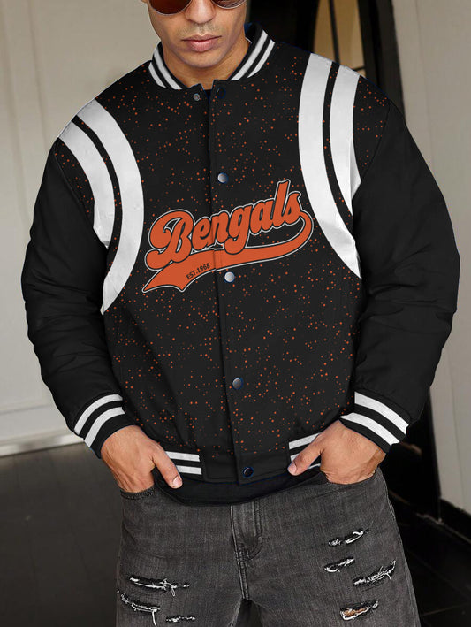 Cincinnati Bengals National Football League Varsity Jacket AZBTVJK000473