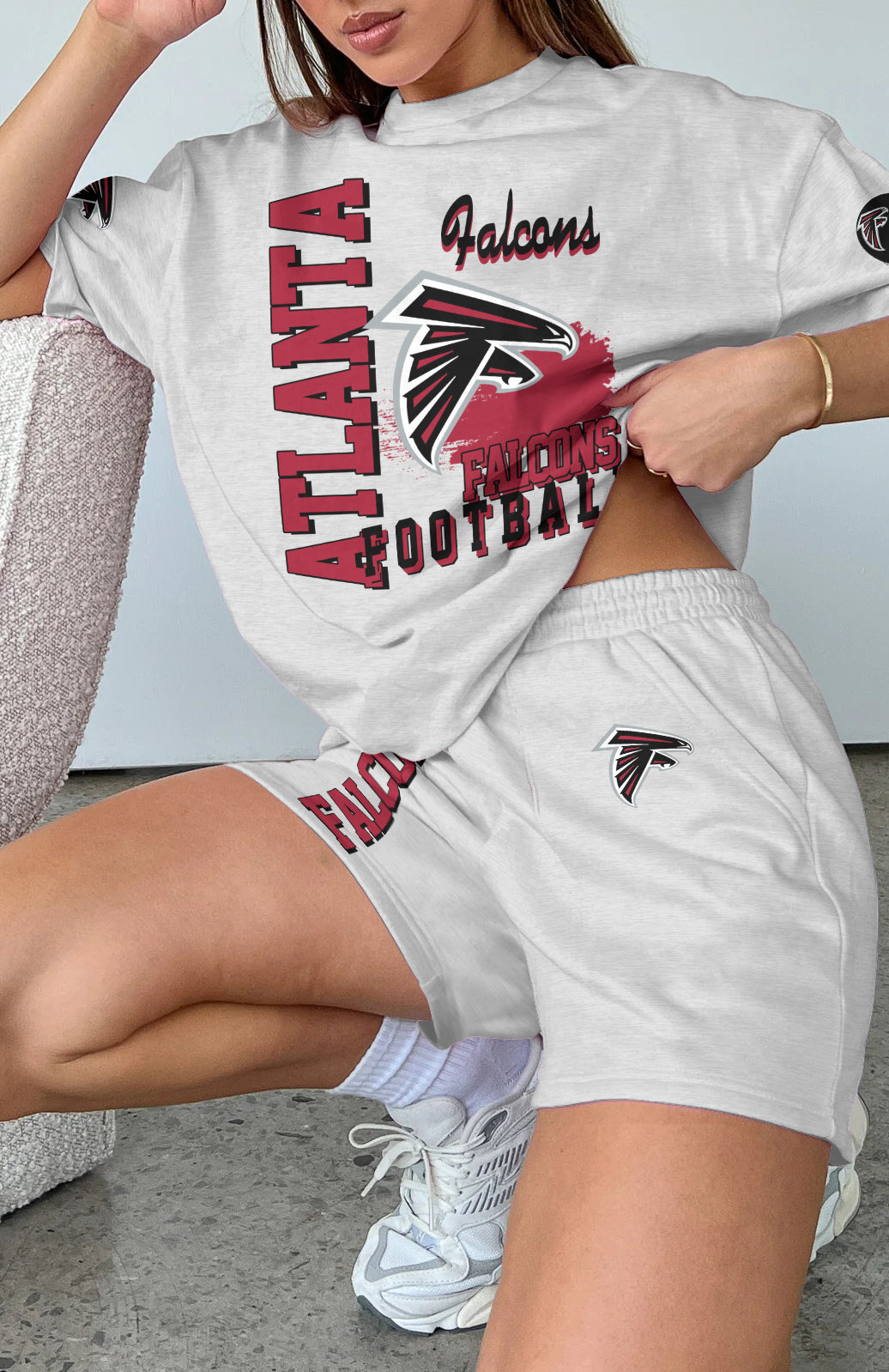 Atlanta Falcons Limited Edition Top And Shorts Two-Piece Suits (2)
