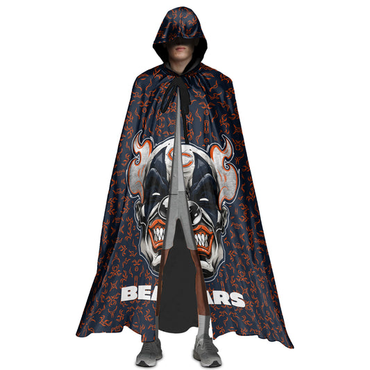 Chicago Bears Halloween Clown Limited Edition All-Over Print Halloween Cloak