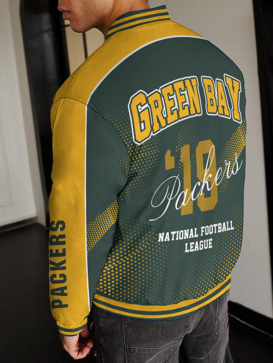 Green Bay Packers National Football League Varsity Jacket AZBTVJK000506