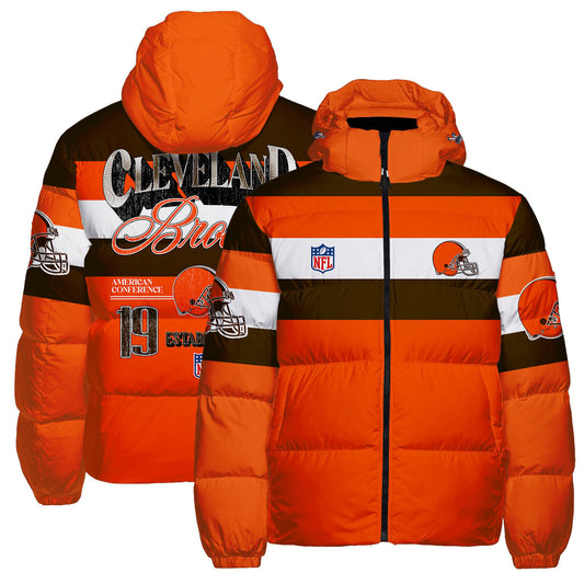 Cleveland Browns CozyCloud Down Jacket AZBTDWJ000220