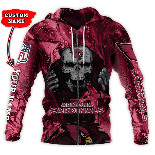Arizona Cardinals Personalized Hoodie and Joggers AZCHD975
