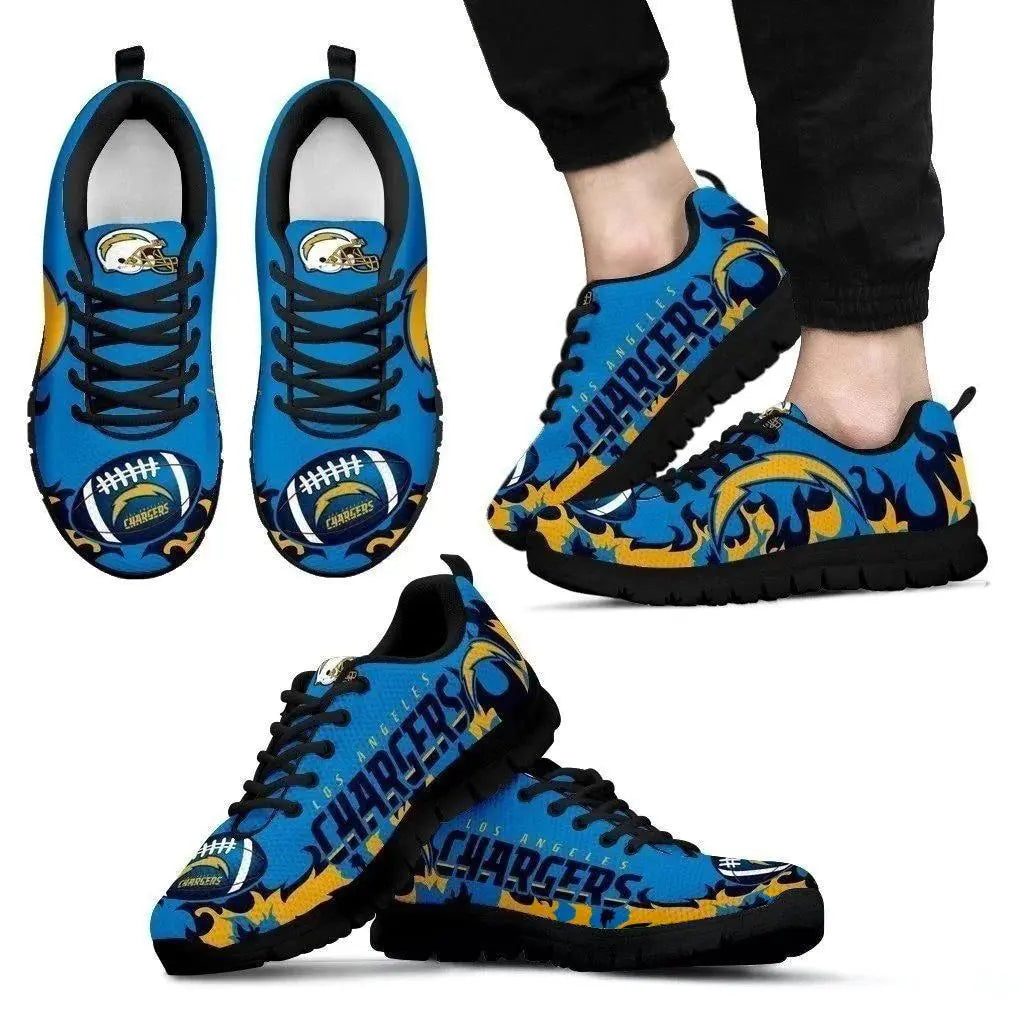 Los Angeles Chargers Custom Sneakers For Fan HA14