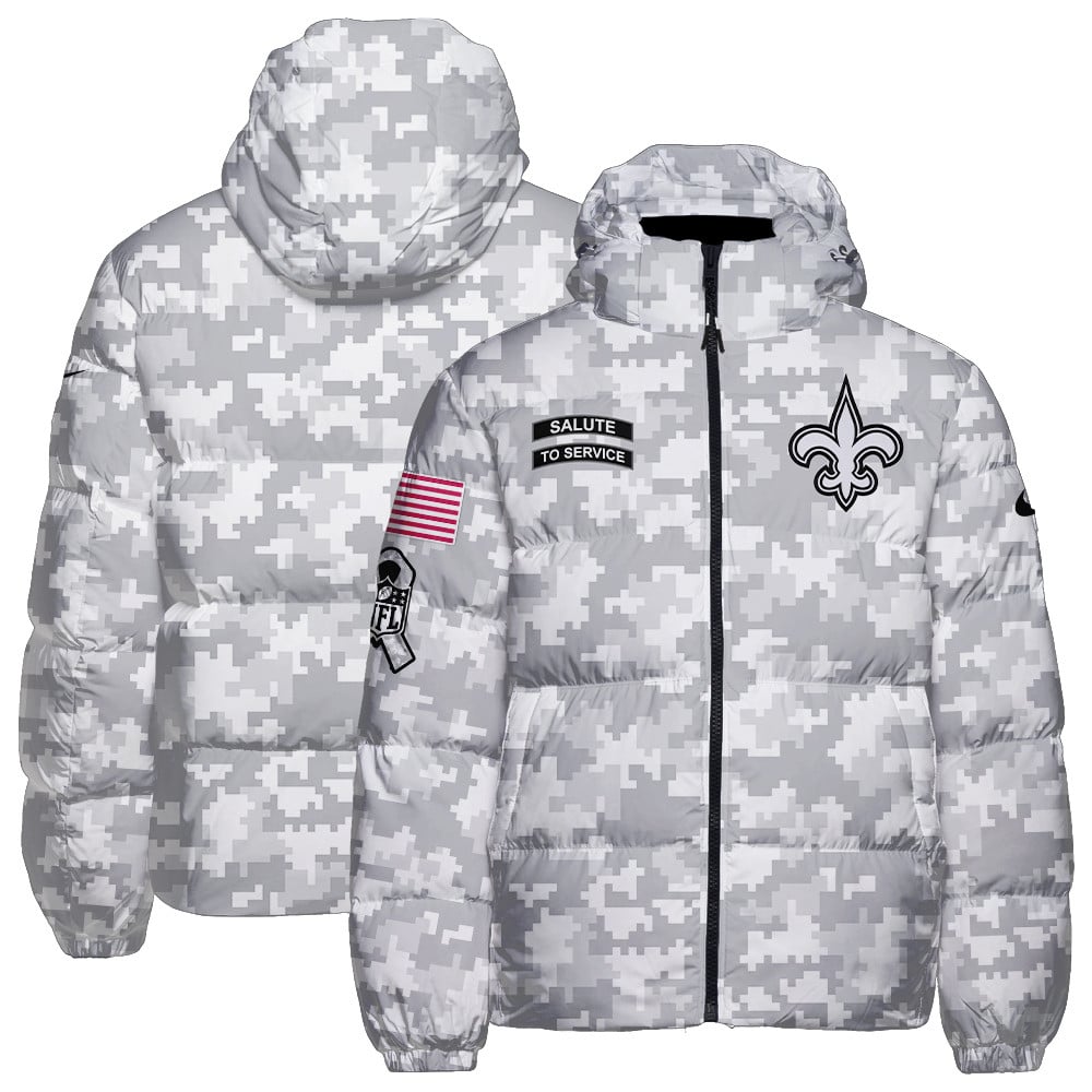 New Orleans Saints CozyCloud Down Jacket AZBTDWJ000259