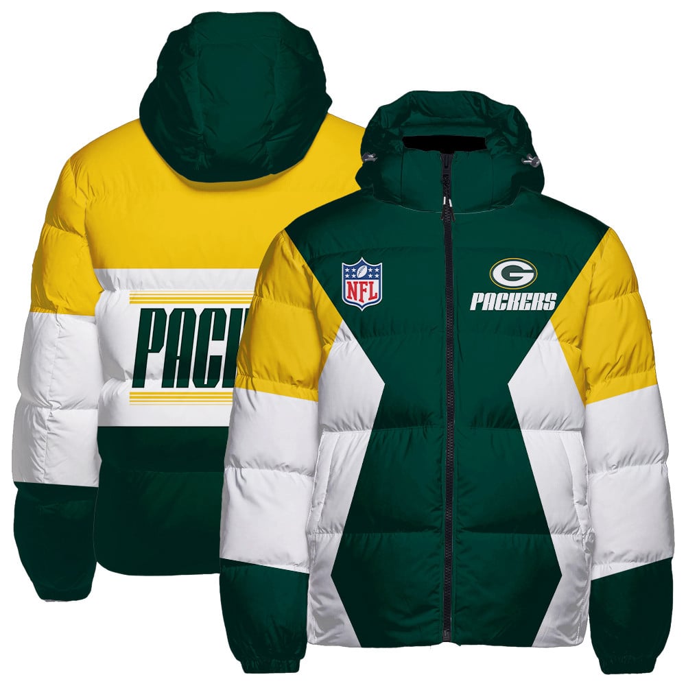 Green Bay Packers CozyCloud Down Jacket AZBTDWJ000277