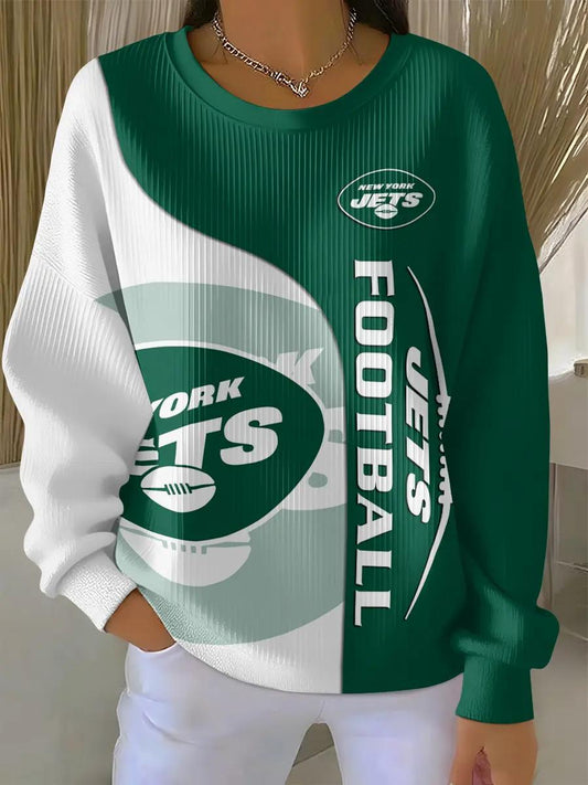 New York Jets Women’s Knit Sweatshirt EM05