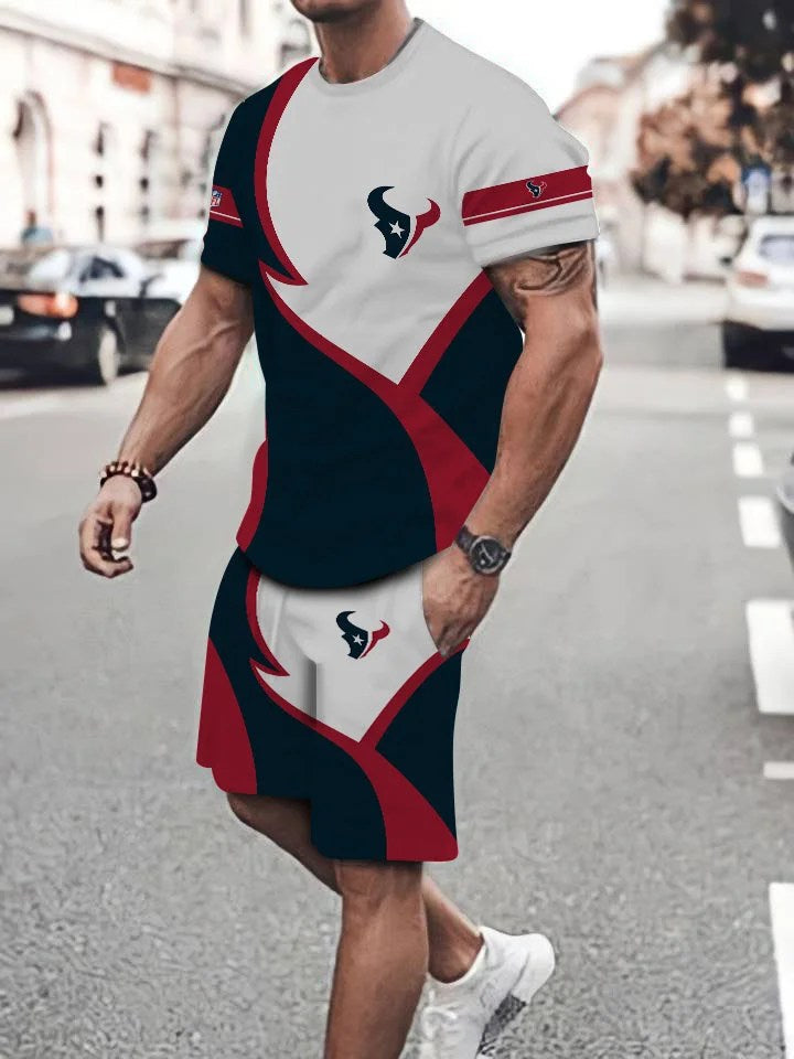 Houston Texans T-shirt and Shorts AZTS512