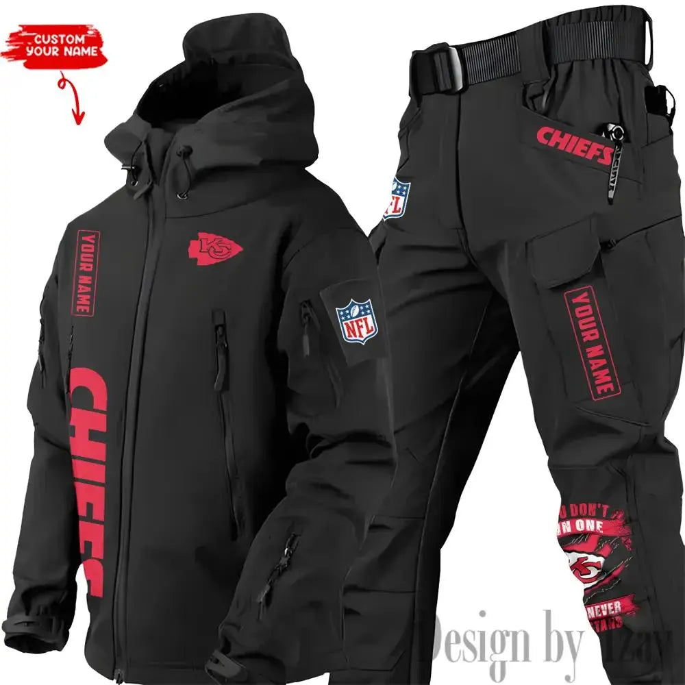 Kansas City Chiefs Outdoor Jacket and Pants 000116