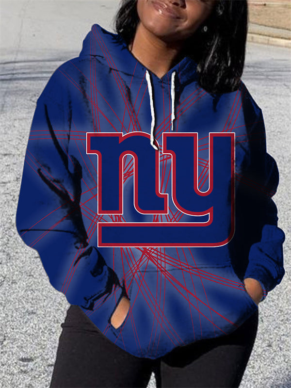 New York Giants 3D Printed Pocket Pullover Hoodie AZBTPH000155