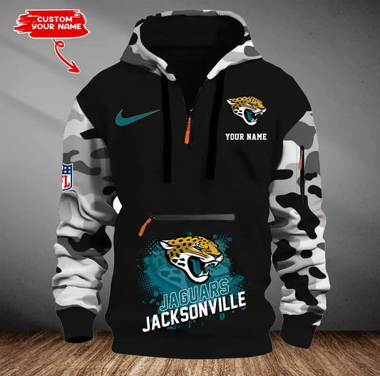 Jacksonville Jaguars Camouflage Hooded Sweatshirt HA46