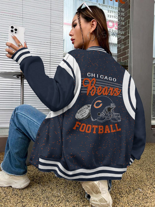 Chicago Bears National Football League Varsity Jacket AZBTVJK000534