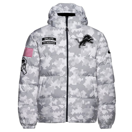 Detroit Lions CozyCloud Down Jacket AZBTDWJ000088