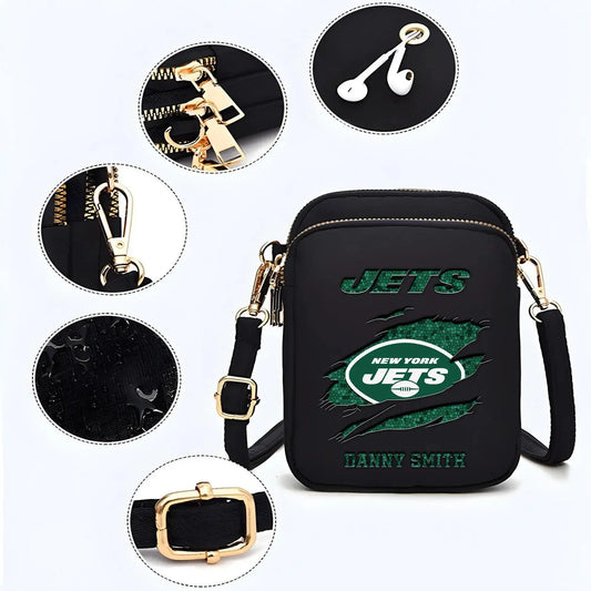 New York Jets Mini Crossbody Bag for Women New Trending 2025 AZBT2DMCB000086