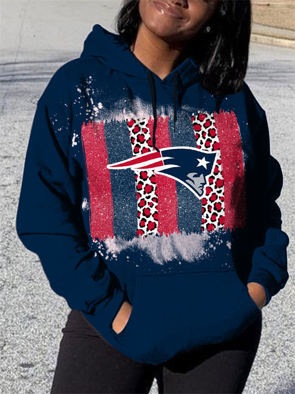 New England Patriots 3D Printed Pocket Pullover Hoodie AZBTPH000161