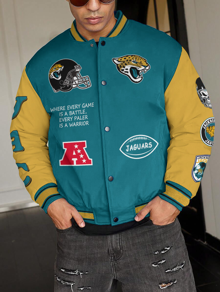 Jacksonville Jaguars National Football League Varsity Jacket AZBTVJK000492