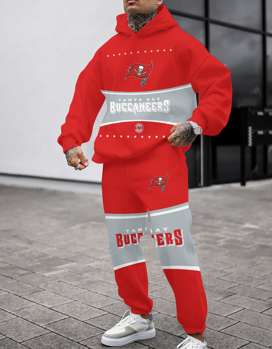 Tampa Bay Buccaneers Combo Pullover Hoodie And Sweatpants AZBTPHSP000052