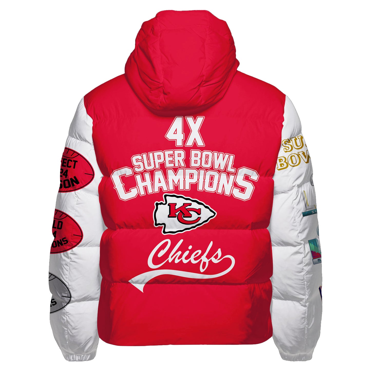 Kansas City Chiefs CozyCloud Down Jacket AZBTDWJ000051