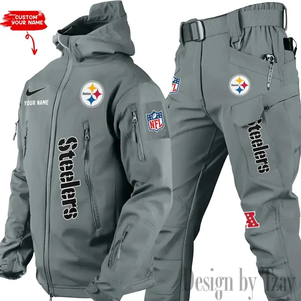 Pittsburgh Steelers Outdoor Jacket and Pants 000038