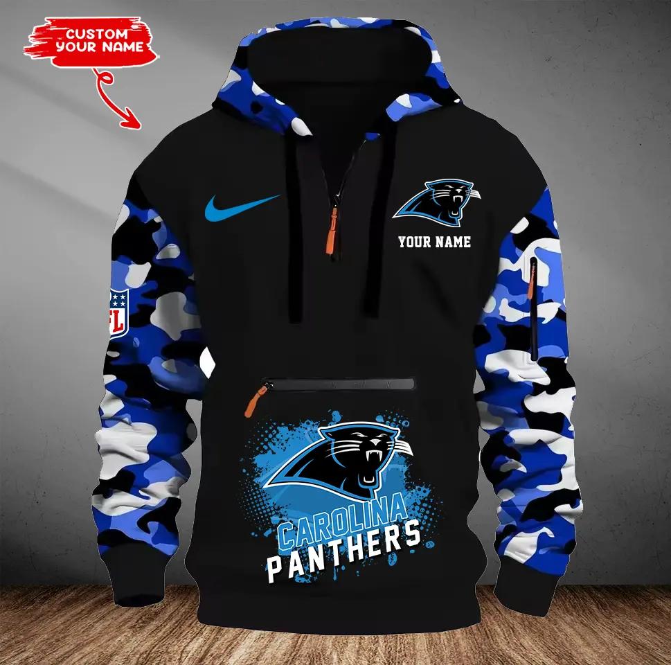 Carolina Panthers Camouflage Hooded Sweatshirt HA37