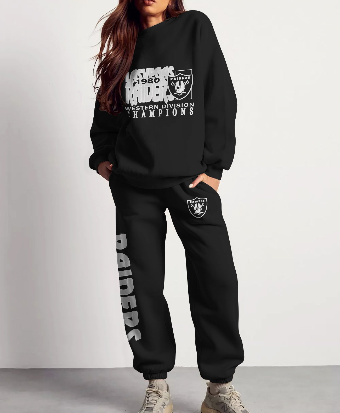 Las Vegas Raiders Combo 3D Sweatsuit and Sweatpants Unisex CBSP115