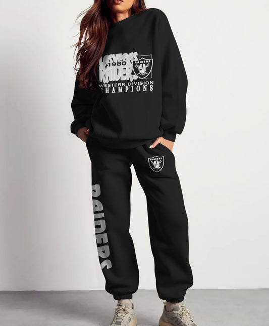 Las Vegas Raiders Combo 3D Sweatsuit and Sweatpants Unisex CBSP115