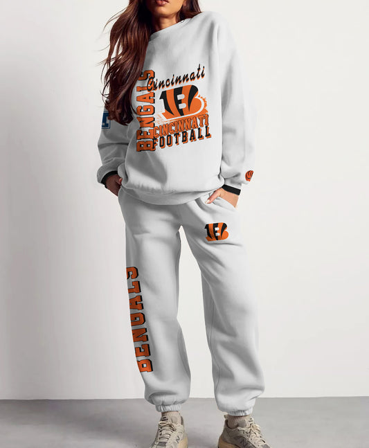 Cincinnati Bengals Combo 3D Sweatsuit and Sweatpants Unisex CBSP176