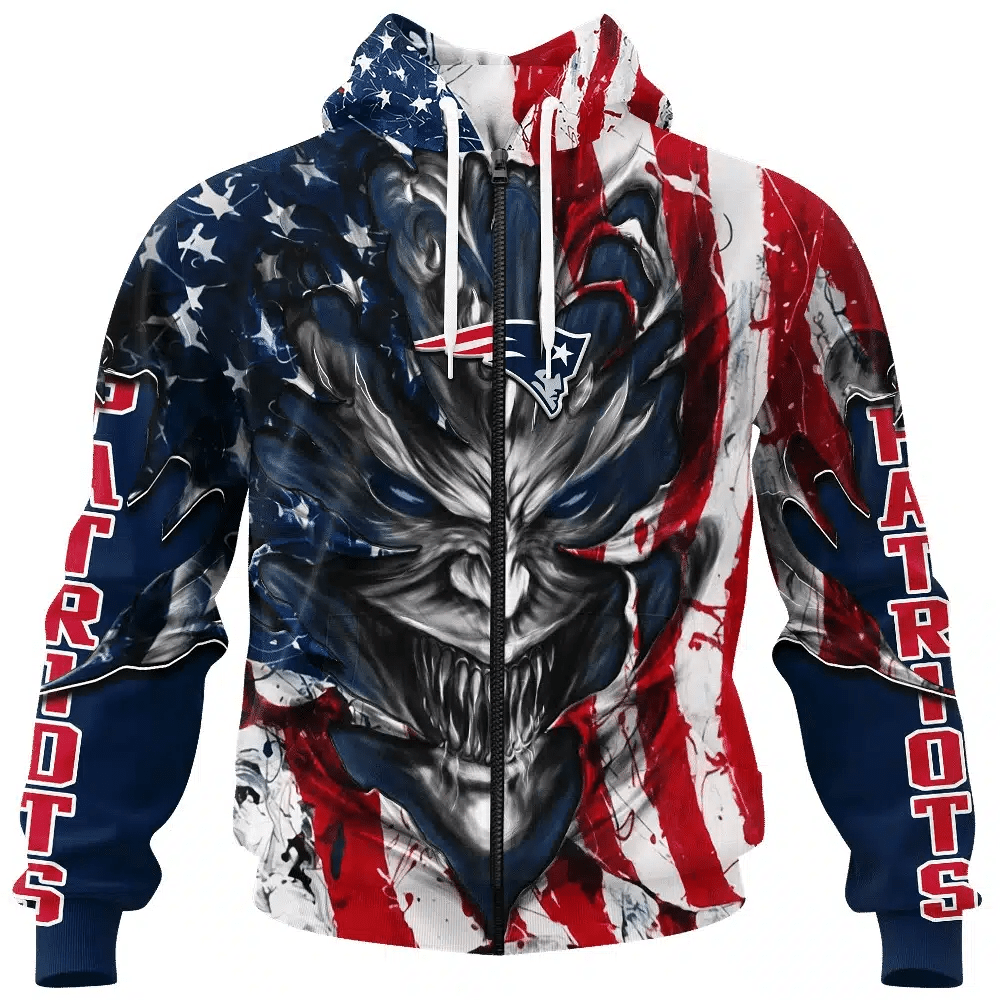 New England Patriots All Over Printed T-shirt Sweatshirt Hoodie AZCHD589