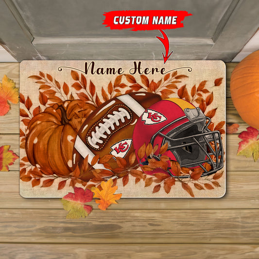 Kansas City Chiefs  Fall Doormat New Collection AZBTDM000057