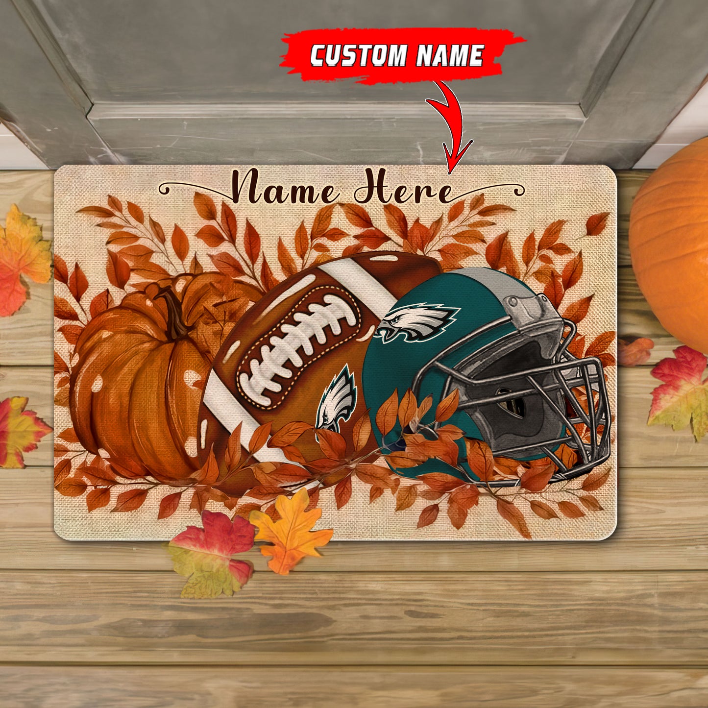 Philadelphia Eagles  Fall Doormat New Collection AZBTDM000067