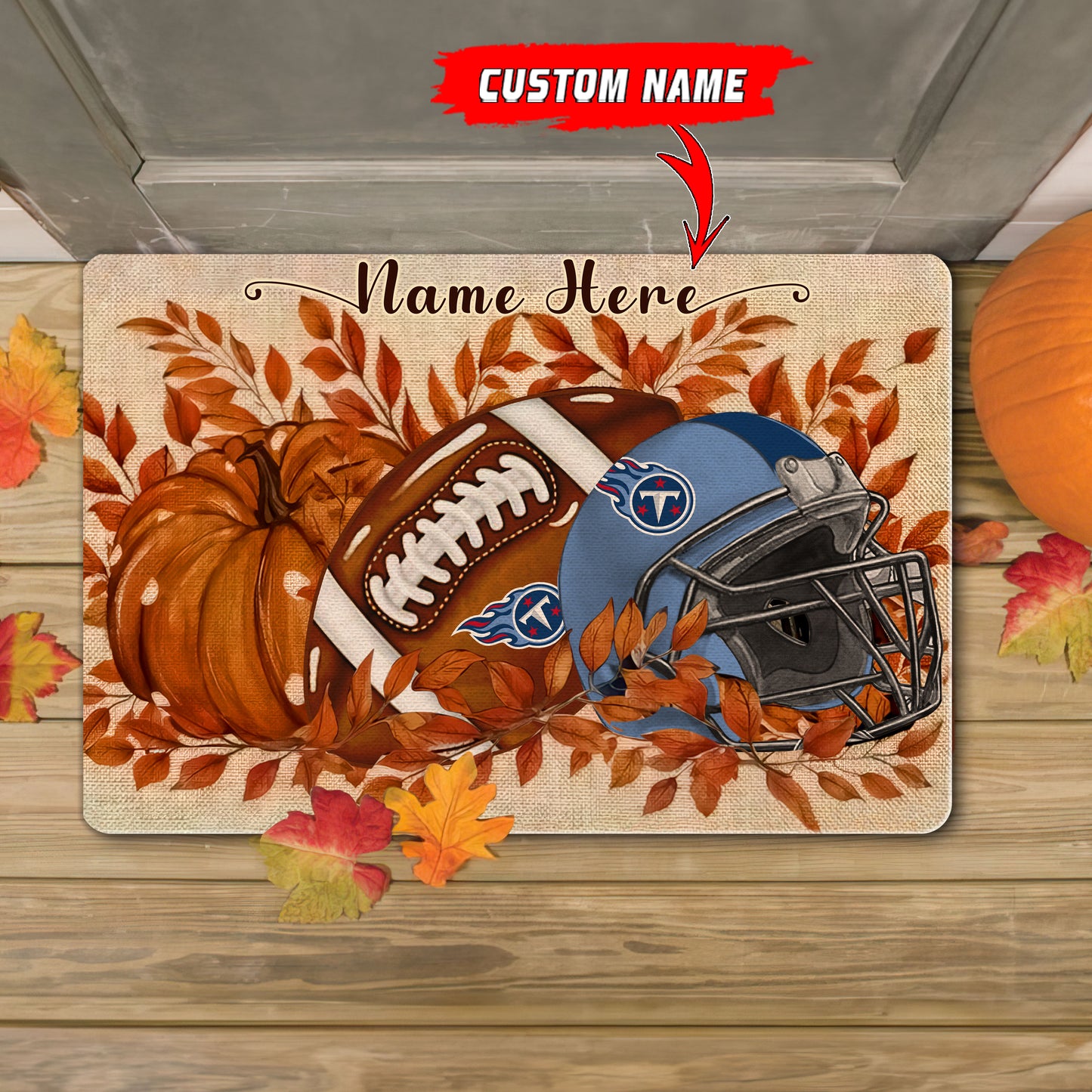 Tennessee Titans  Fall Doormat New Collection AZBTDM000072