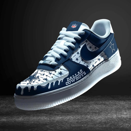 Dallas Cowboys New Personalized AF1-1 Sneakers  AZDDAF1000001