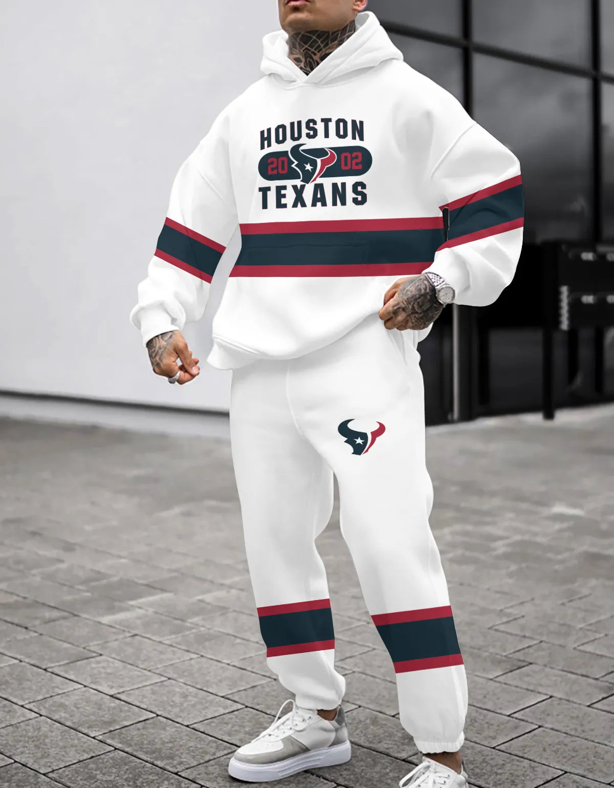 Houston Texans Combo Pullover Hoodie And Sweatpants AZBTPHSP000195