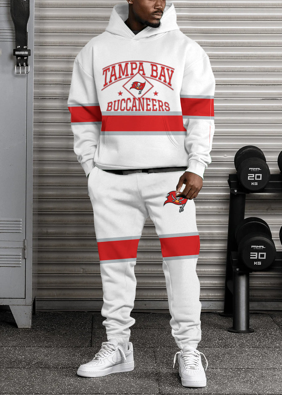 Tampa Bay Buccaneers Combo Pullover Hoodie And Sweatpants AZBTPHSP000163
