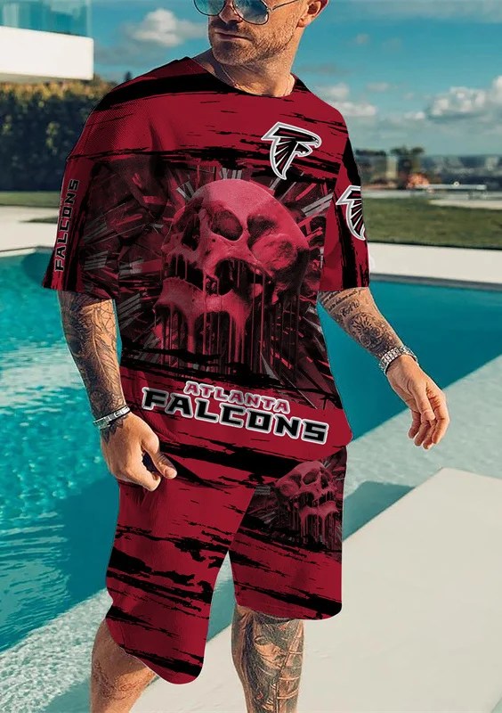Atlanta Falcons T-shirt and Shorts AZTS228