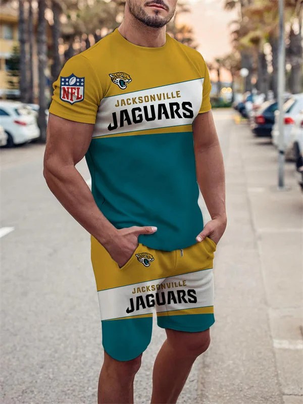 Jacksonville Jaguars T-shirt and Shorts AZTS538