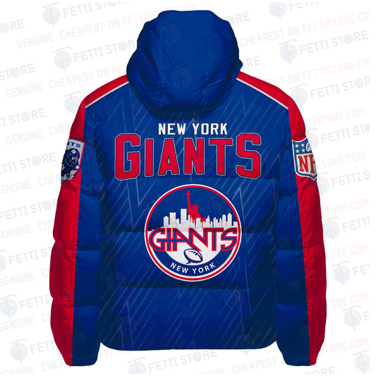 New York Giants CozyCloud Down Jacket AZBTDWJ000307