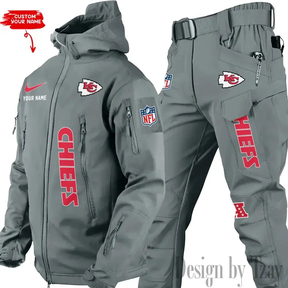 Kansas City Chiefs Outdoor Jacket and Pants 000047